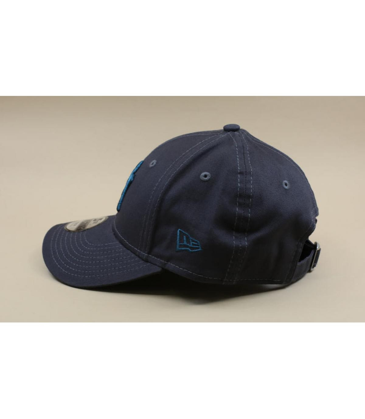 New Era casquette NY gris bleu